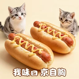 meme about hotdogs and kittens