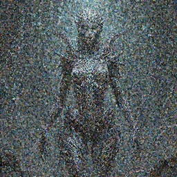 mad necromancer girl concept art, liquid armour, glowing eyes, slavic pattern, symmetrical, rule of three, detailed body, full body, detailed face, ultradetailed digital illustration, 8 k, epic atmosphere, digital art by simon cowell and rachel walpole