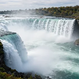 niagara falls out of control, hyperdetailed, artstation, cgsociety, 8 k