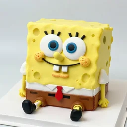 real spongebob cake foodporn