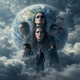 a phenomenon from out of the matrix, the world looks at me with envy and hatred, by greg rutkowski, michael kaluta and artstation, epic atmosphere, clouds, photorealism, complex color scheme, uhd