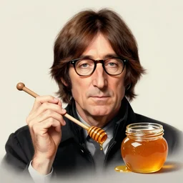 John Lennon made of honey