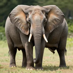 a beautiful detailed surreal elephant, hiperrealism by ellen jewett