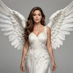 Sofía Vergara as an elegant angel with wings, intricate, elegant, highly detailed, centered, digital painting, artstation, concept art, smooth, sharp focus, illustration, art by artgerm and donato giancola and Joseph Christian Leyendecker, Ross Tran, WLOP