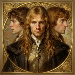 symmetry!! portrait of aragorn, intricate, elegant, highly detailed, digital painting, artstation, concept art, smooth, sharp focus, illustration, art by artgerm and greg rutkowski and alphonse mucha
