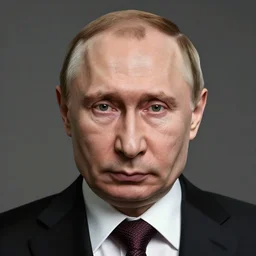 vladimir putin face is recognizable, vladimir putin is cryptkeeper from tales from the cryptkeeper, awe face, toothless horror macabre face, by norman rockwell, frank frazetta, and syd mead realistic face, digital art