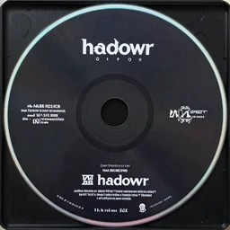 game disc named hadowr, detailed text, 4 k