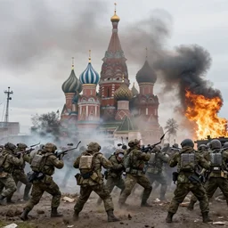 massive assault on russian front