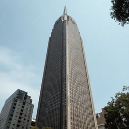 a old skyscraper in Buenos Aires