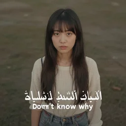 One thing, I don't know why