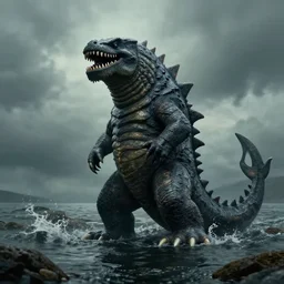 a still photograph of the loch ness monster
