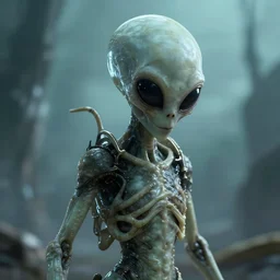 alien abduction, high quality, high resolution