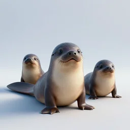 3 d render of a platypus