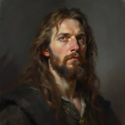 half - length portrait of a master of light. dramatic, emotions. fantasy, digital painting, hd, hyper detailed.