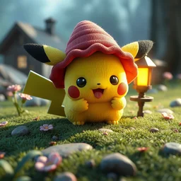 poket cute 🌱 ⛪, 3 d, unreal engine 5, octane render, detailed, cinematografic, cinema 4 d, nvidia ray tracing graphics, artstation, greg rutkowski style