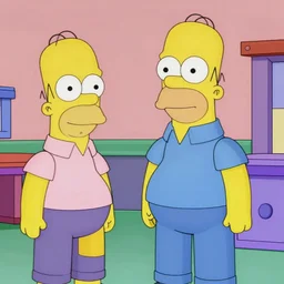 A still of Twin Peaks (1990) starring Homer Simpson