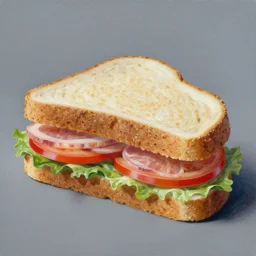 a sandwich, painted by zdzisław beksinski