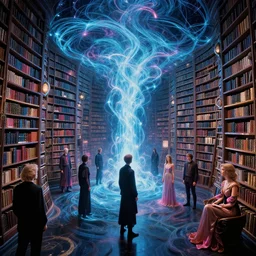 akashic mystical library, infinite astral waves, highly detailed, cinematic, synthwave, vladimir kush, chris foss, roger dean, philippe druillet, michael whelan, lisa frank, bob eggleton, alfred kelsner, kubrick