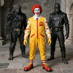 Ronald McDonald by Zdzisław Beksiński and H R Giger