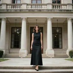 Architecture of an elegant lady