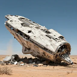 a giant spaceship smashed to pieces in the new mexico desert, beksinski, wayne barlowe, very coherent symmetrical artwork, cinematic, hyper realism, high detail, octane render, 8 k
