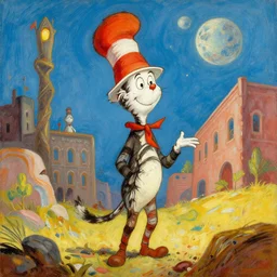miskatonic university big bang inscape in the style of dr. seuss,'2 0 0 1 a space odyssey ', painting by albert bierstadt