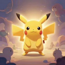 animation magic background game design with miss pokemon dofus stylized Fluffy :: painting overlay by beeple by Raffaello Sanzi and Chao Teng Zhao :: centered,pixar and dremwork artstation, smooth, sharp focus, octane render, 3d rim light