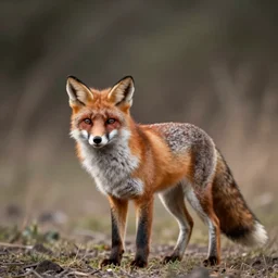 realistic fox