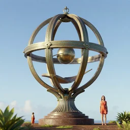 3 d render, sunlight study, kauai, the orb of truth, art nouveau, by rachel ruysch and ( ( ( ( ( lisa frank ) ) ) ) ), 8 k, sharp focus, octane render