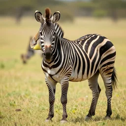 a photograph of a rainbow zebra, high resolution, 8 k, hdr, dynamic lighting