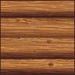 retro pixel art oak log texture, wood grain, low resolution