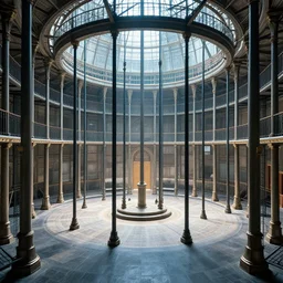 digital art of a panopticon