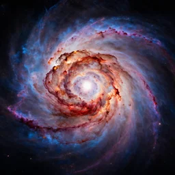 a portal in the middle of a nebula explosion, trending on artstation, digital art,