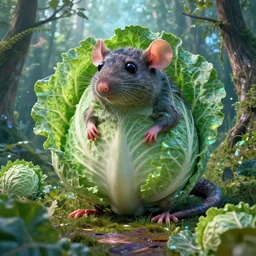 by chet zar and alexander jansson, visually stunning, cinematic, ultra realistic, hyper realism, 1 2 k, epic, octane render, unreal engine, vfx, maya, it's form is all wrong : undefined idealism, rat king : prince cabbage, nature witnessing itself through us : prismatic