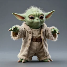 a hyperdetailed studio photo of master yoda dancing with luke skywalker