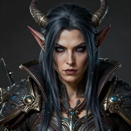 world of warcraft human female character rogue portrait, close up, concept art, intricate details, highly detailed photorealistic portrait by michael komarck, frank frazetta adam hughes, seseon yoon, artgerm and warren louw