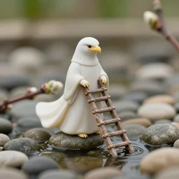 a somnolent skipping stones pond this close-up of a darling bud of may, the disfigured priestess giving you a dastardly grin as she speeds. her eagle wring-headed rung of the ladded ladder aladdin's ladder