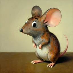 mouse wizard, by salvador dali