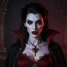 beautiful full shot portrait vampire queen blood highly detailed CGsociety subtle concept art HDR hyper realistic volumetric lighting subsurface scattering unreal
