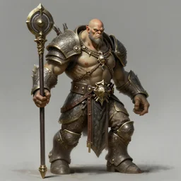 cyclops ogre fighter, d & d, fantasy, intricate, elegant, highly detailed, bald, digital painting, artstation, octane render, concept art, matte, sharp focus, illustration, hearthstone, art by artgerm, alphonse mucha johannes voss