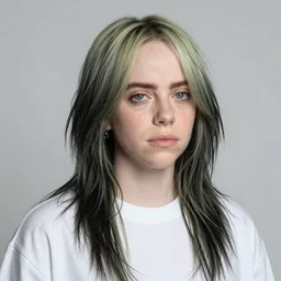 Billie Eilish, by Mark Brooks, by Donato Giancola, by Victor Nizovtsev, by Scarlett Hooft Graafland, by Chris Moore