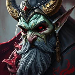 a _ fantasy _ style _ portrait _ painting _ of acererak lich, dnd, wicked, oil _ painting _ unreal _ 5 _ daz. _ rpg _ portrait _ extremely _ detailed _ artgerm _ greg _ rutkowski _ greg