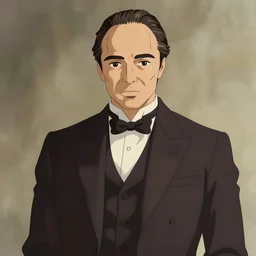 godfather still, gangster, hot, suit, male, masculine, portrait shinkai makoto studio ghibli studio key hideaki anno sakimichan stanley artgerm lau rossdraws james jean marc simonetti elegant highly detailed digital painting artstation pixiv