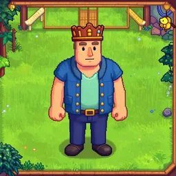 king of the hill Hank hill in Stardew valley