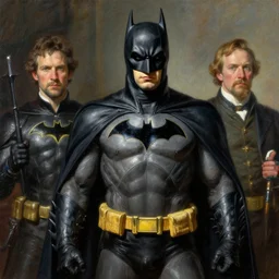 batman, highly detailed painting by gaston bussiere, craig mullins, j. c. leyendecker 8 k