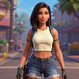 a beautiful woman of random ethnicity rendered as an unreal engine 5 video game, cinema 4 d, octane render, detailed, brawl stars, cinematographic, artstation greg rutkowski, full colors hd