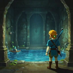 water temple room. dark link. ocarina of time. nintendo 6 4 ( 1 9 9 6 )