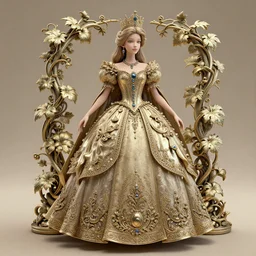 beautiful princess of vines, ornate 4 k intricate detailed octane render