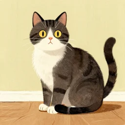 a cat in the style of Greg Rutkowski