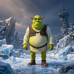 shrek is a new ice